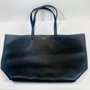Victoria’s Secret Black Tote Bag - Faux Leather